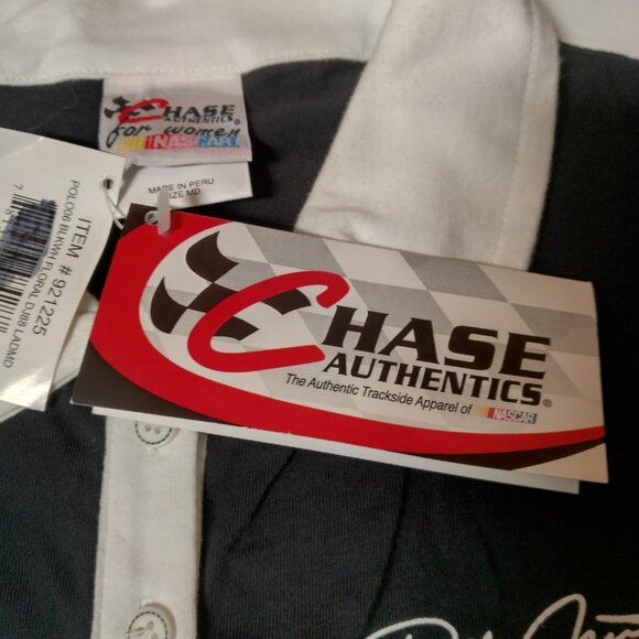 NASCAR Chase Authentics Dale Jarrett Polo Shirt Medium Vintage Y2K Race Racing - Picture 9 of 16